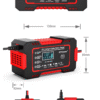 Cargador de baterias 12V/6A