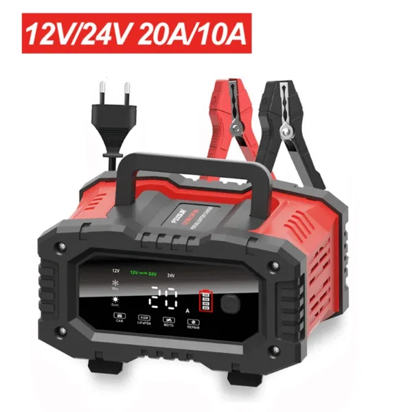 CARGADFE Cargador de baterias 12V/20A 24V/10A