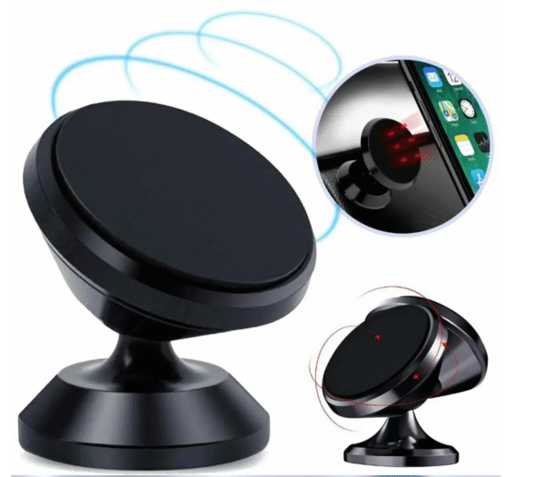 Soporte imantado giro 36O° para celular