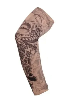 Manga larga estilo tatuaje