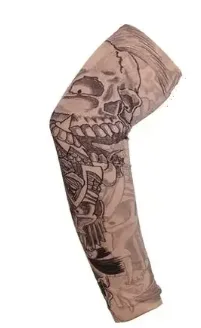 Manga larga estilo tatuaje