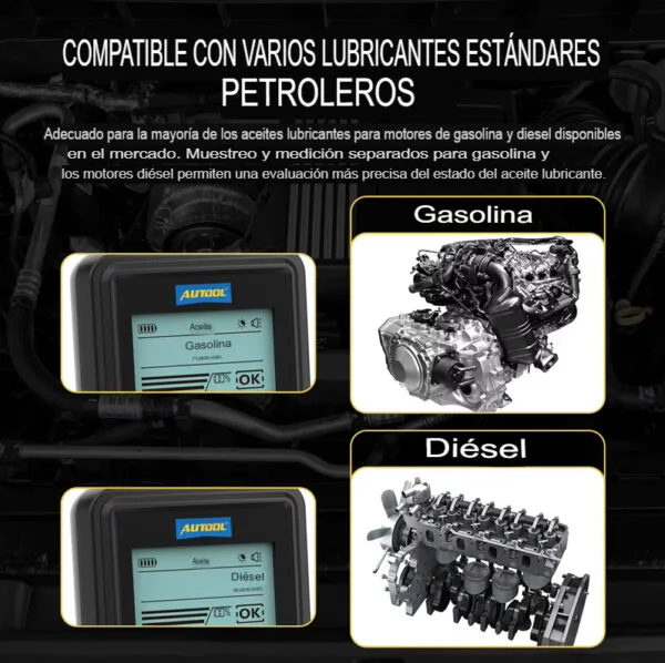 DFBSDF.translated Probador de aceite de motor AUTOOL AS503