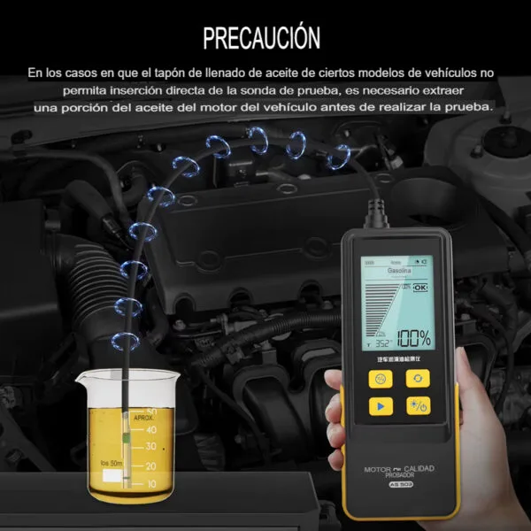 DWSSD.translated Probador de aceite de motor AUTOOL AS503