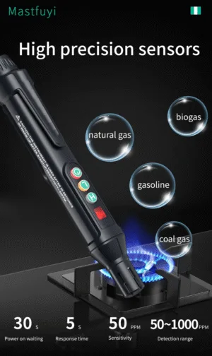 Sin títuloFEETRR Detector de fuga de gas FY8830