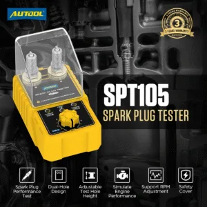 Sin títulodrrFDfF Probador de bujías AUTOOL SPT101
