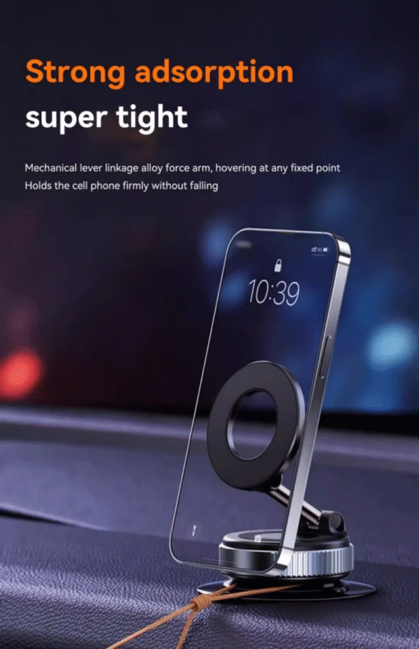 Soporte imantado giro 36O° para celular