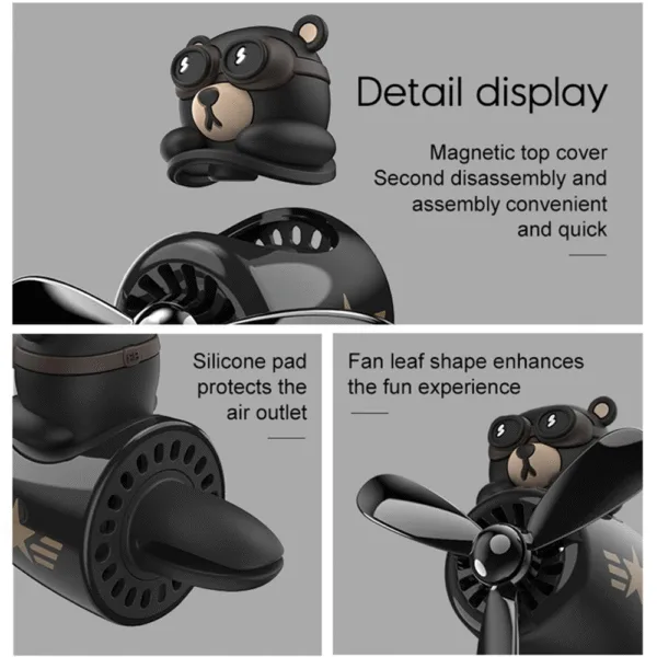 Ambientador oso para su vehículo