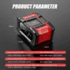 btvfrde Cargador de baterias 12V/20A 24V/10A