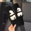 Cubridor de panda para cinturón de seguridad