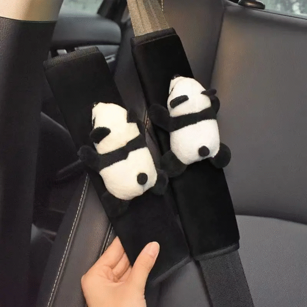 Cubridor de panda para cinturón de seguridad