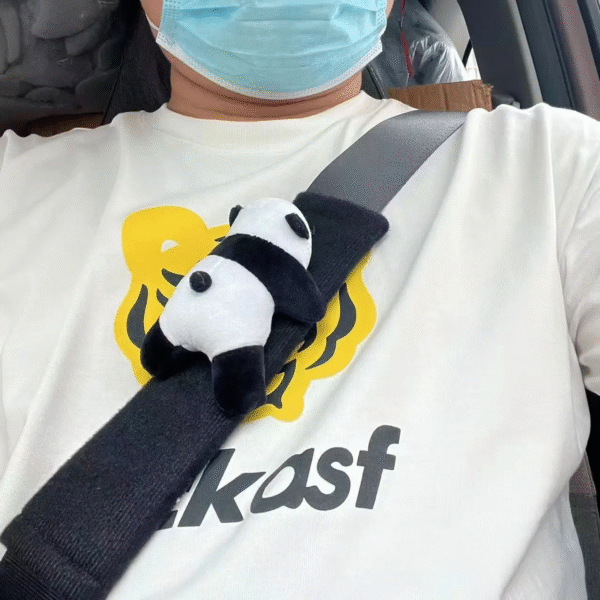 Cubridor de panda para cinturón de seguridad