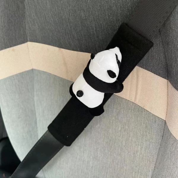 Cubridor de panda para cinturón de seguridad