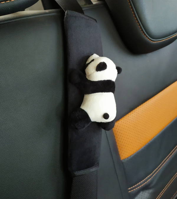 Cubridor de panda para cinturón de seguridad