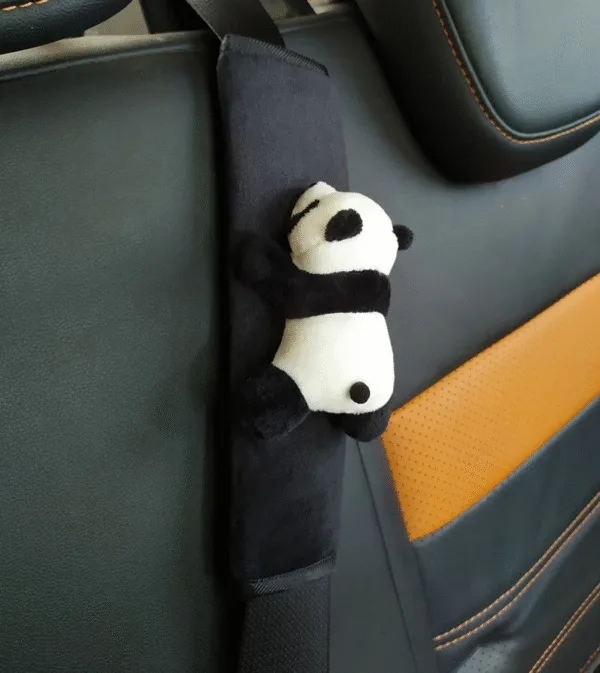 Cubridor de panda para cinturón de seguridad