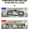 Espejo retrovisor de 29 cm
