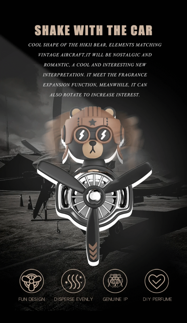 Ambientador piloto para vehículo