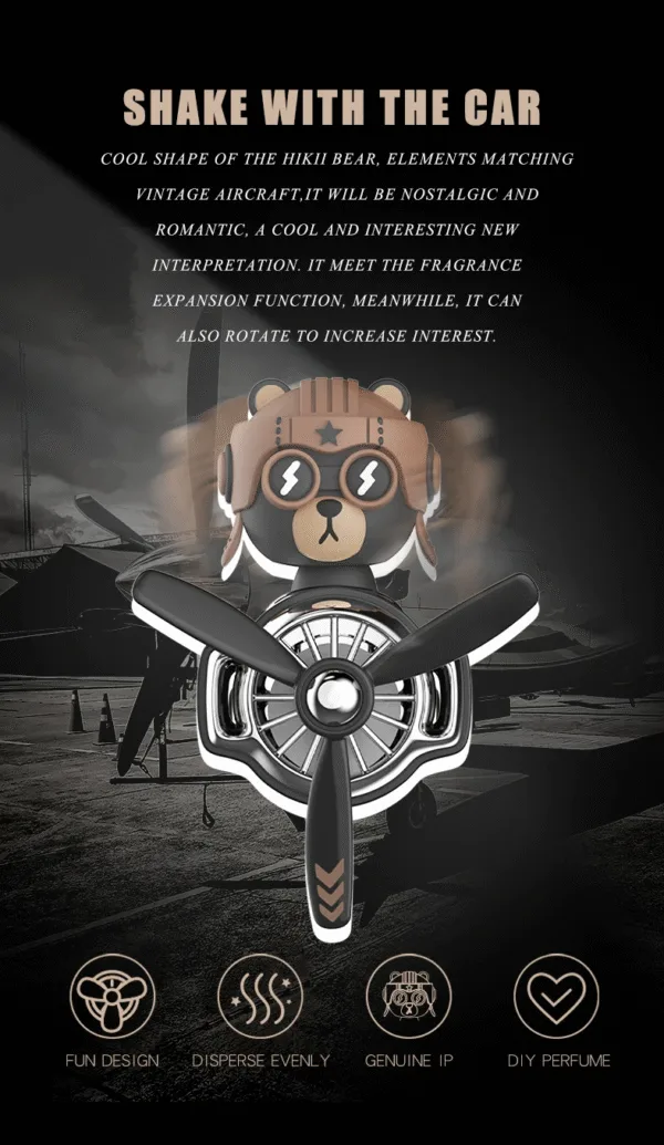 Ambientador piloto para vehículo