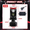 Led con lupa Y8 entrada H4