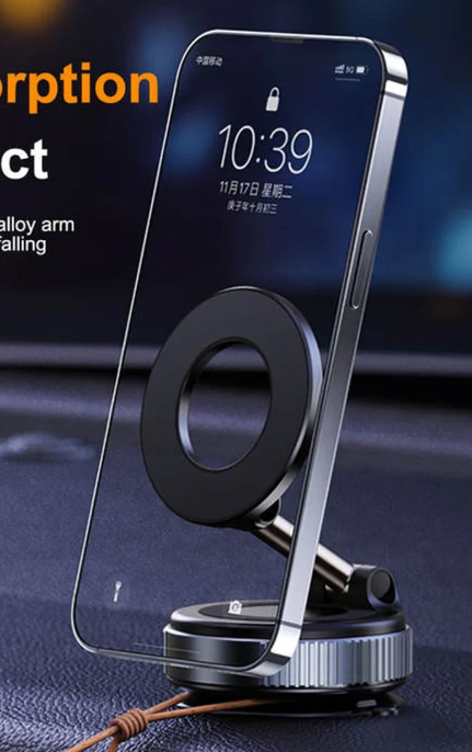 Soporte imantado giro 36O° para celular