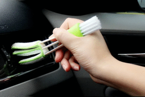 Cepillo para de limpieza para el aire acondicionado del vehículo