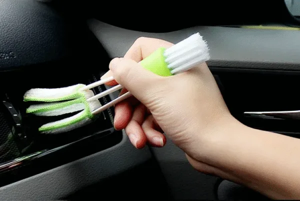 Cepillo para de limpieza para el aire acondicionado del vehículo