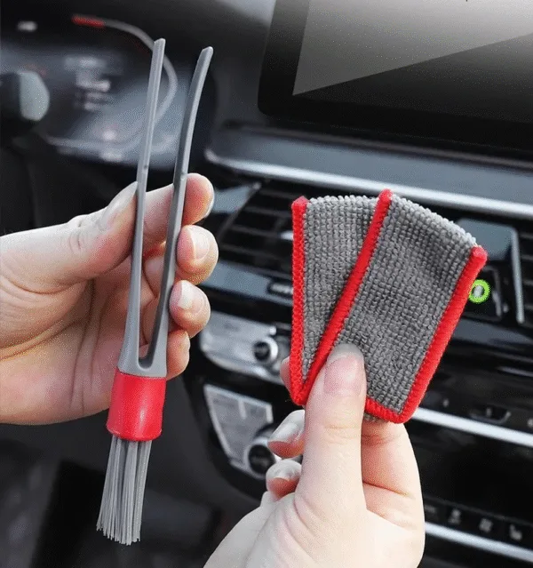 Cepillo para de limpieza para el aire acondicionado del vehículo