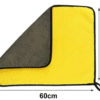 Toalla de microfibra 30cm x 60cm doble cara