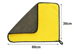 Toalla de microfibra 30cm x 60cm doble cara