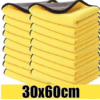 Toalla de microfibra 30cm x 60cm doble cara