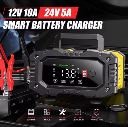 Cargador de bateria 12V/10A 24V/5A