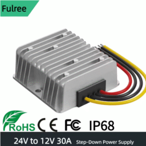 Convertidor Reductor de Voltaje Fulree 24V a 12V 30A (360W)