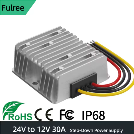 Convertidor Reductor de Voltaje Fulree 24V a 12V 30A (360W)