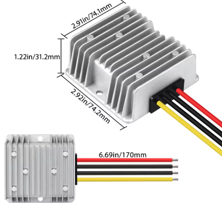 Convertidor Reductor de Voltaje Fulree 24V a 12V 30A (360W)