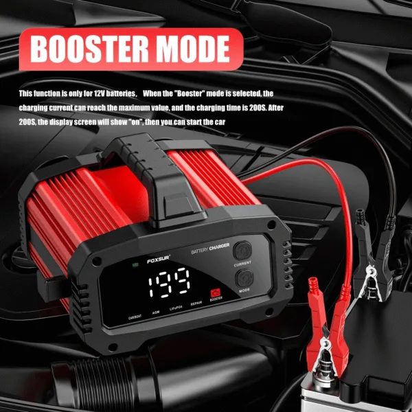 cargador v3323 Cargador de baterias 12V/25A 24V/15A