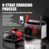 Cargador de baterias 12V/25A 24V/15A